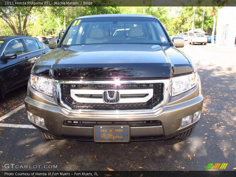 Mocha Metallic / Beige 2011 Honda Ridgeline RTL