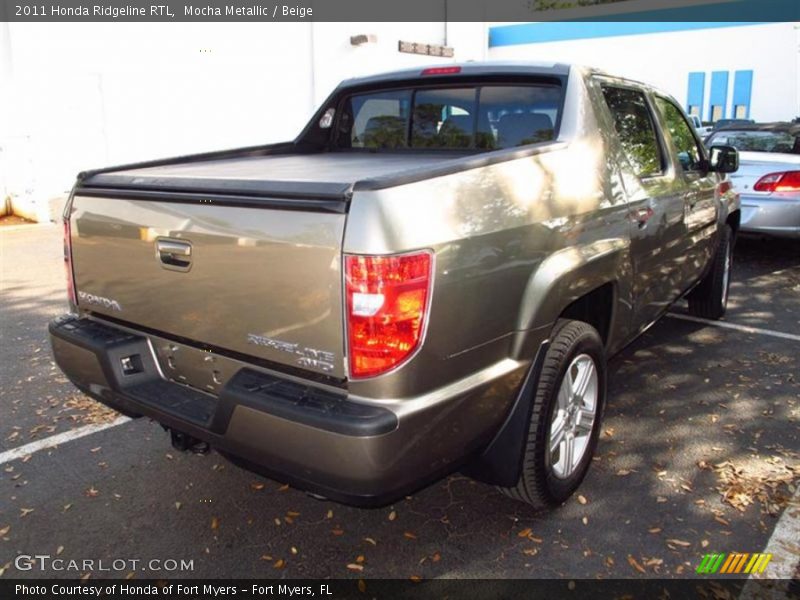 Mocha Metallic / Beige 2011 Honda Ridgeline RTL