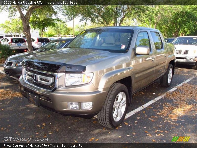 Mocha Metallic / Beige 2011 Honda Ridgeline RTL