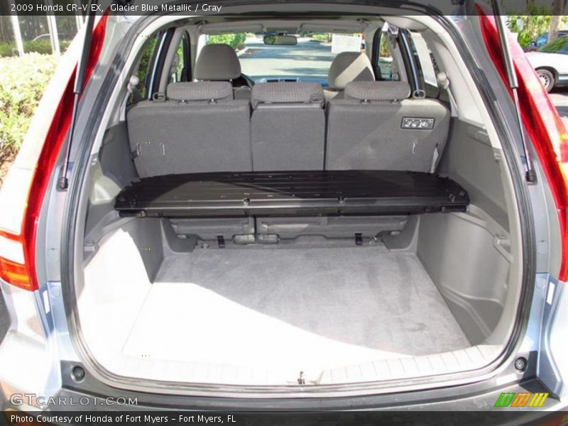 Glacier Blue Metallic / Gray 2009 Honda CR-V EX