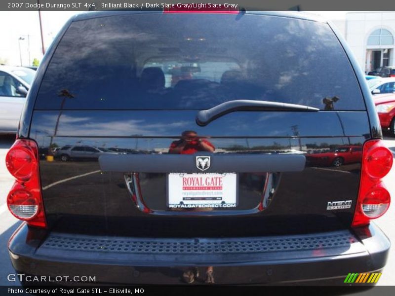 Brilliant Black / Dark Slate Gray/Light Slate Gray 2007 Dodge Durango SLT 4x4