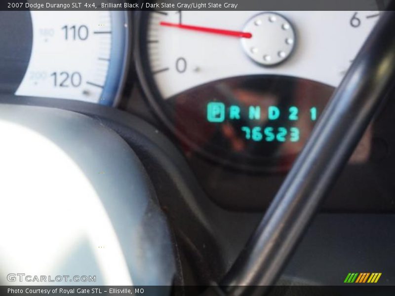 Brilliant Black / Dark Slate Gray/Light Slate Gray 2007 Dodge Durango SLT 4x4