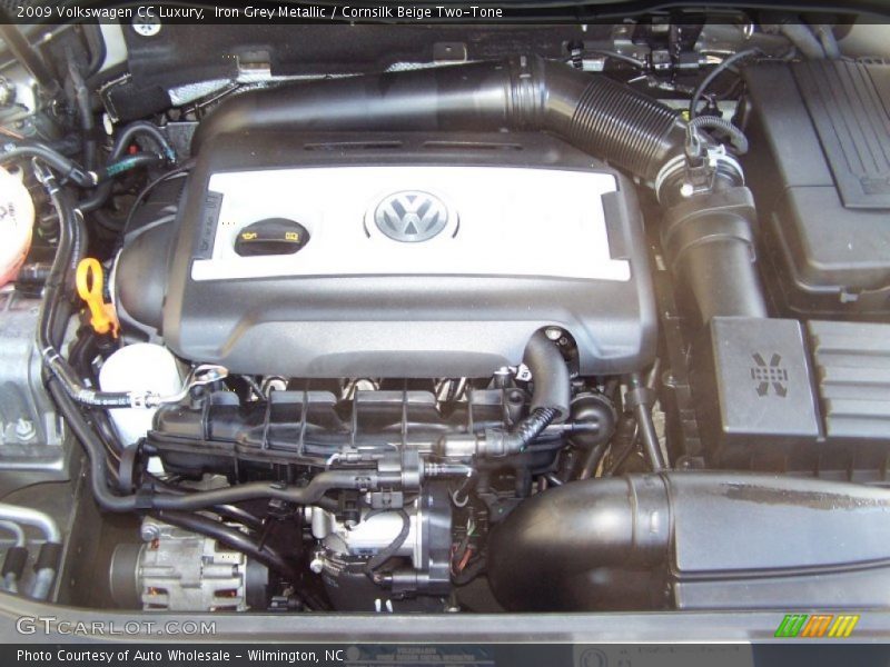 Iron Grey Metallic / Cornsilk Beige Two-Tone 2009 Volkswagen CC Luxury