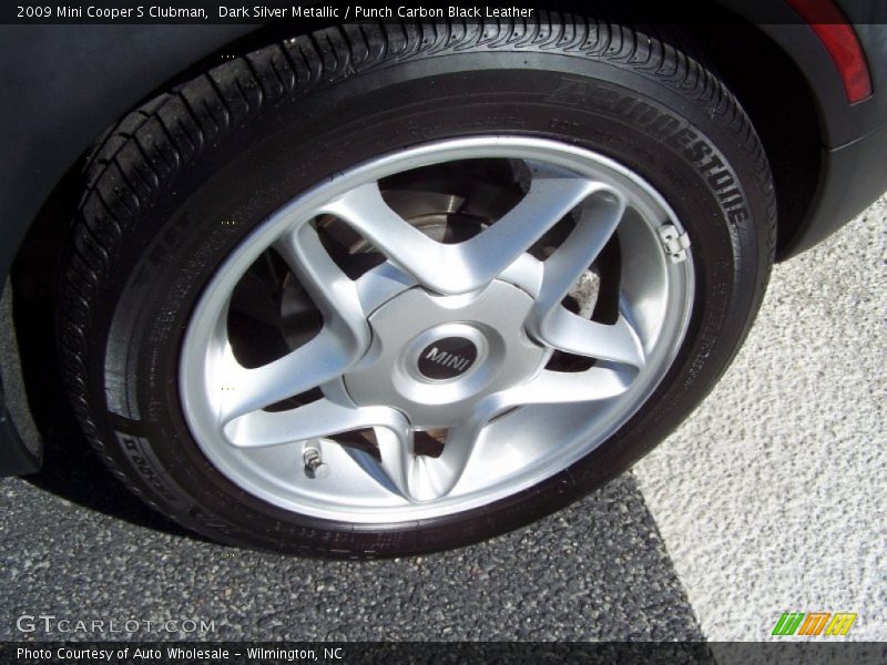 Dark Silver Metallic / Punch Carbon Black Leather 2009 Mini Cooper S Clubman