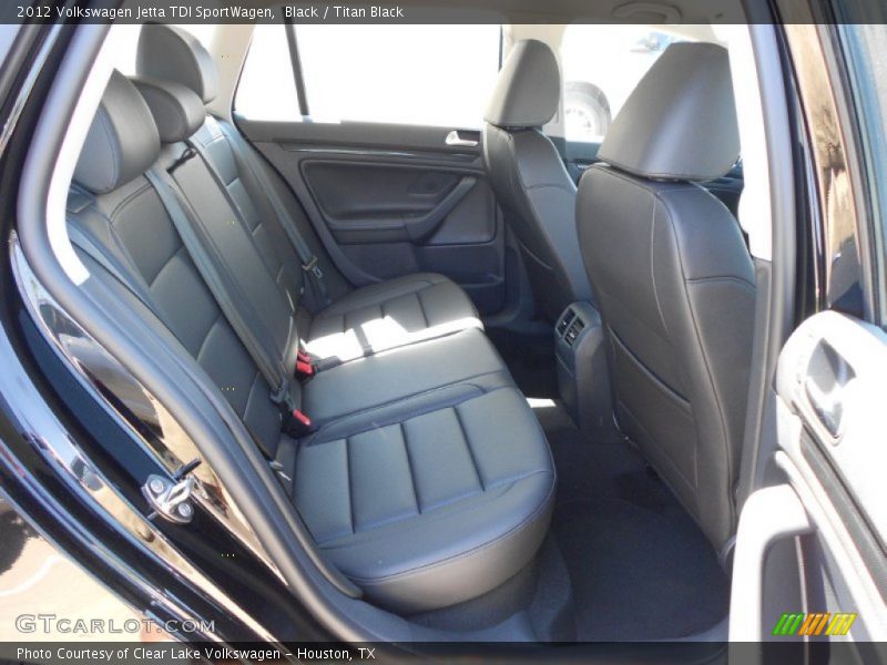 Black / Titan Black 2012 Volkswagen Jetta TDI SportWagen