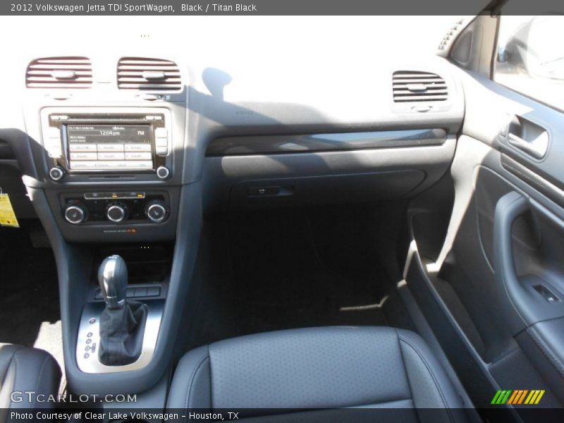 Black / Titan Black 2012 Volkswagen Jetta TDI SportWagen