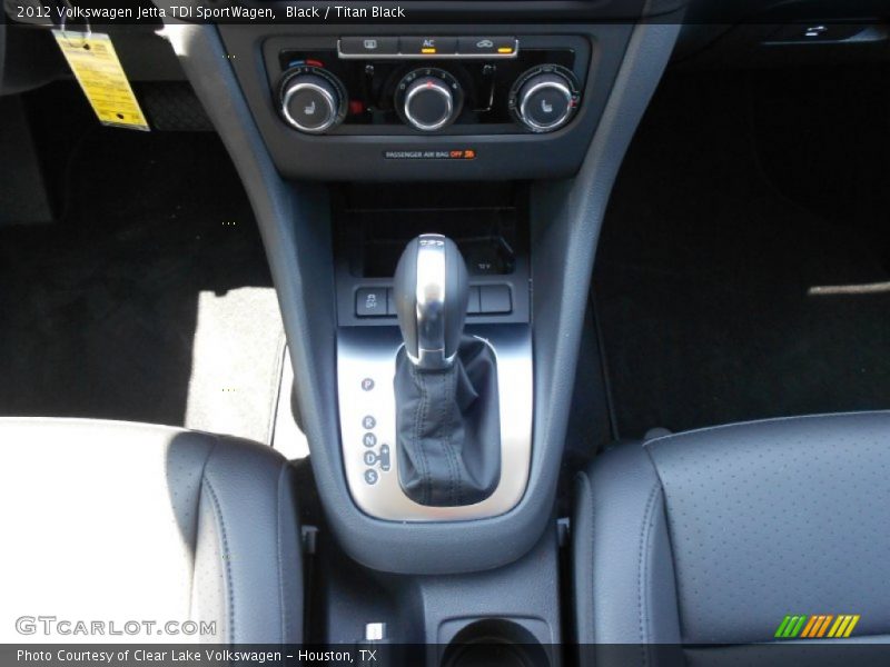 Black / Titan Black 2012 Volkswagen Jetta TDI SportWagen