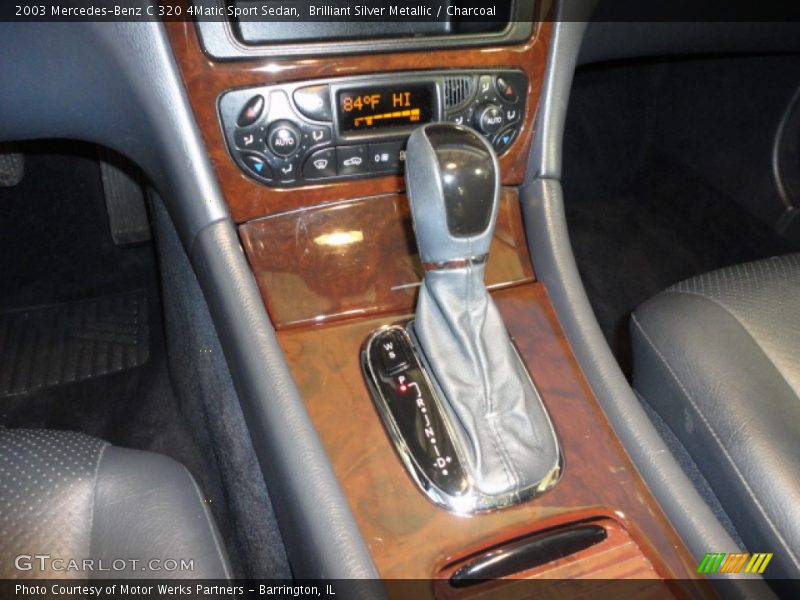Brilliant Silver Metallic / Charcoal 2003 Mercedes-Benz C 320 4Matic Sport Sedan