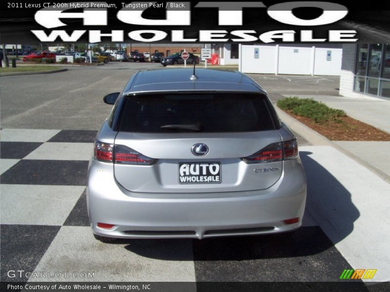 Tungsten Pearl / Black 2011 Lexus CT 200h Hybrid Premium