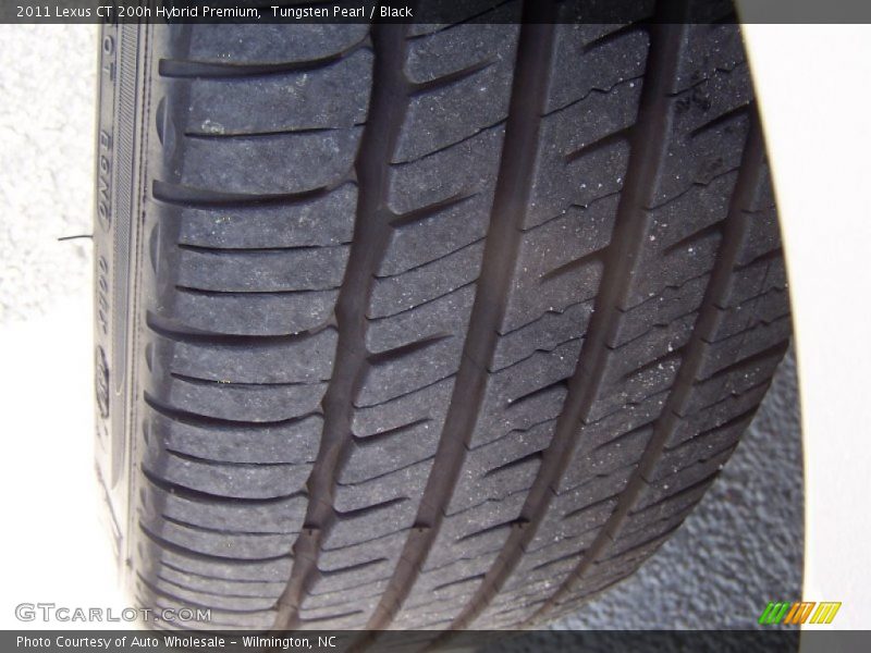 Tungsten Pearl / Black 2011 Lexus CT 200h Hybrid Premium