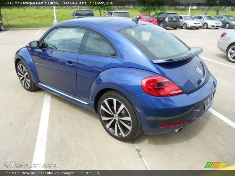  2012 Beetle Turbo Reef Blue Metallic