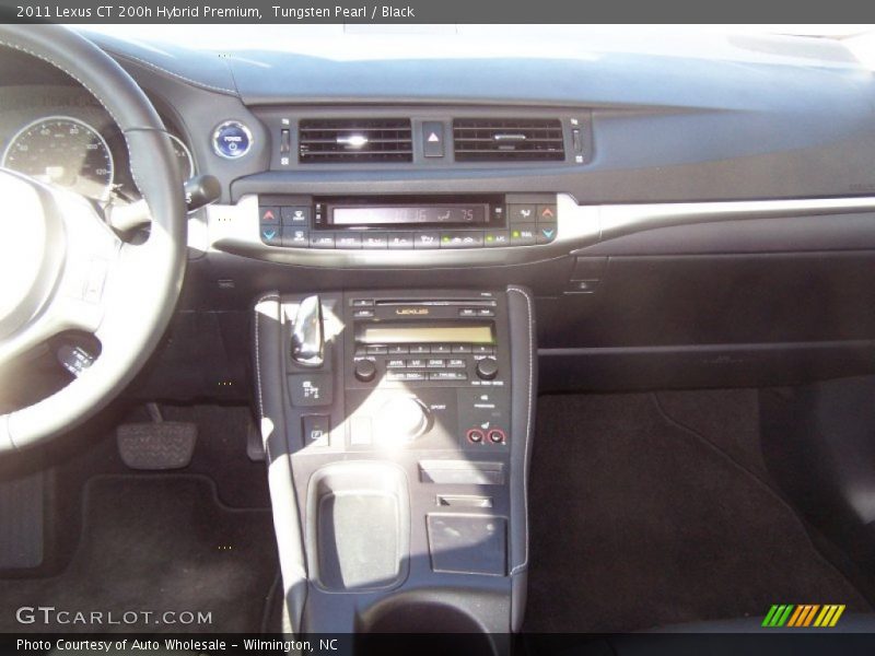 Tungsten Pearl / Black 2011 Lexus CT 200h Hybrid Premium