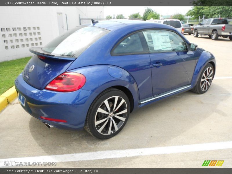  2012 Beetle Turbo Reef Blue Metallic