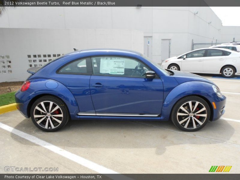  2012 Beetle Turbo Reef Blue Metallic
