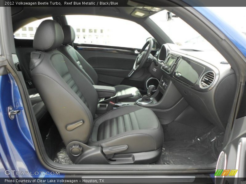 Front Seat of 2012 Beetle Turbo