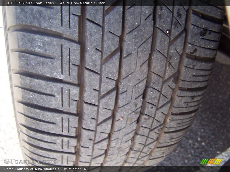 Azure Grey Metallic / Black 2010 Suzuki SX4 Sport Sedan S