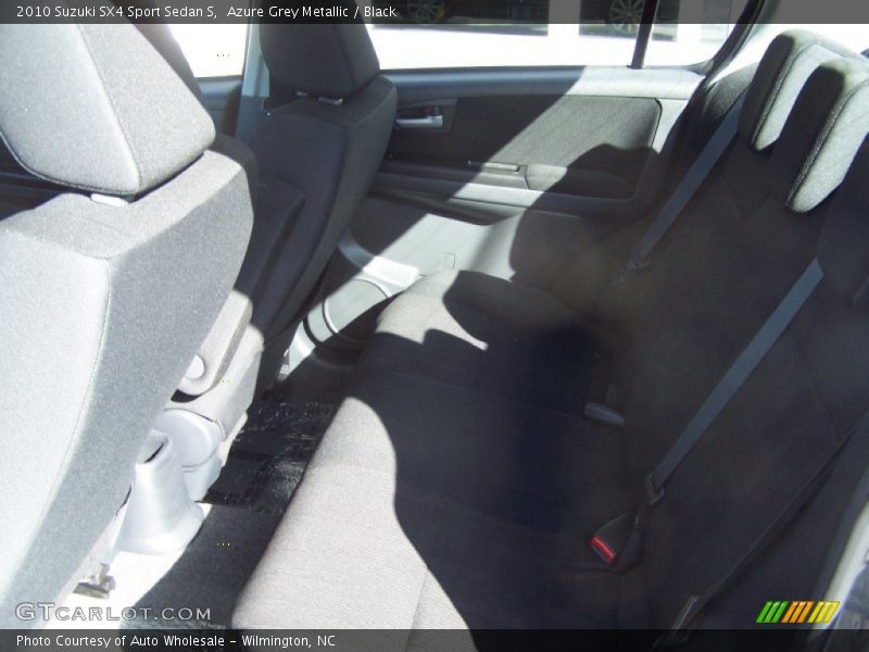 Azure Grey Metallic / Black 2010 Suzuki SX4 Sport Sedan S