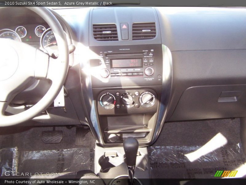 Azure Grey Metallic / Black 2010 Suzuki SX4 Sport Sedan S