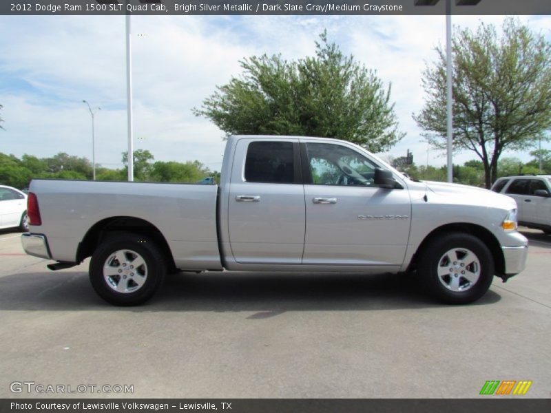  2012 Ram 1500 SLT Quad Cab Bright Silver Metallic
