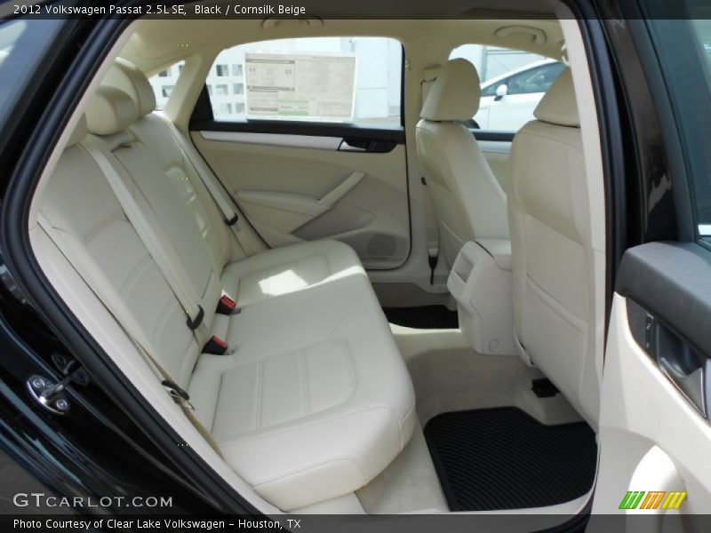 Black / Cornsilk Beige 2012 Volkswagen Passat 2.5L SE