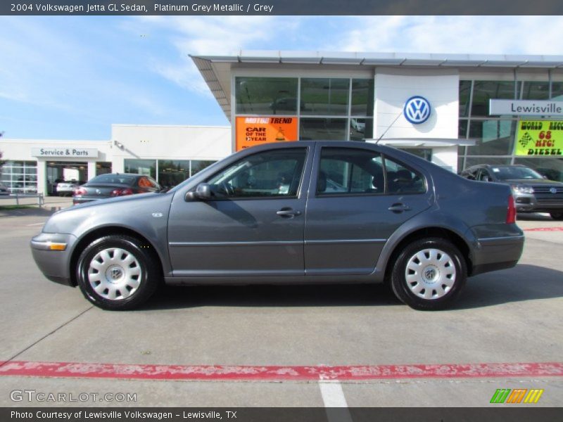 Platinum Grey Metallic / Grey 2004 Volkswagen Jetta GL Sedan