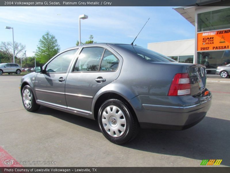 Platinum Grey Metallic / Grey 2004 Volkswagen Jetta GL Sedan