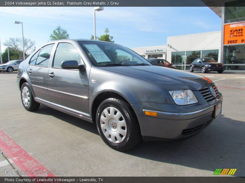 Platinum Grey Metallic / Grey 2004 Volkswagen Jetta GL Sedan