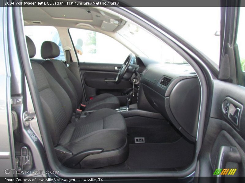 Platinum Grey Metallic / Grey 2004 Volkswagen Jetta GL Sedan
