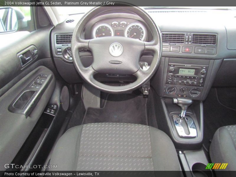 Platinum Grey Metallic / Grey 2004 Volkswagen Jetta GL Sedan