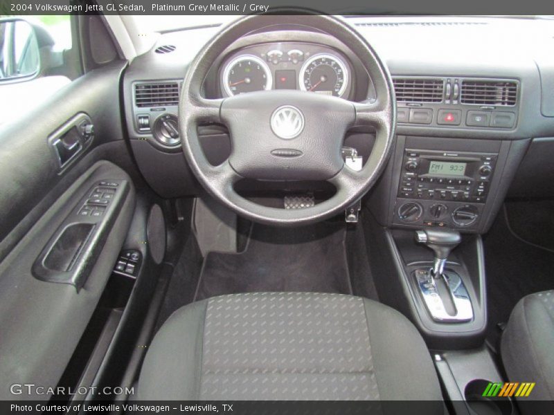 Platinum Grey Metallic / Grey 2004 Volkswagen Jetta GL Sedan