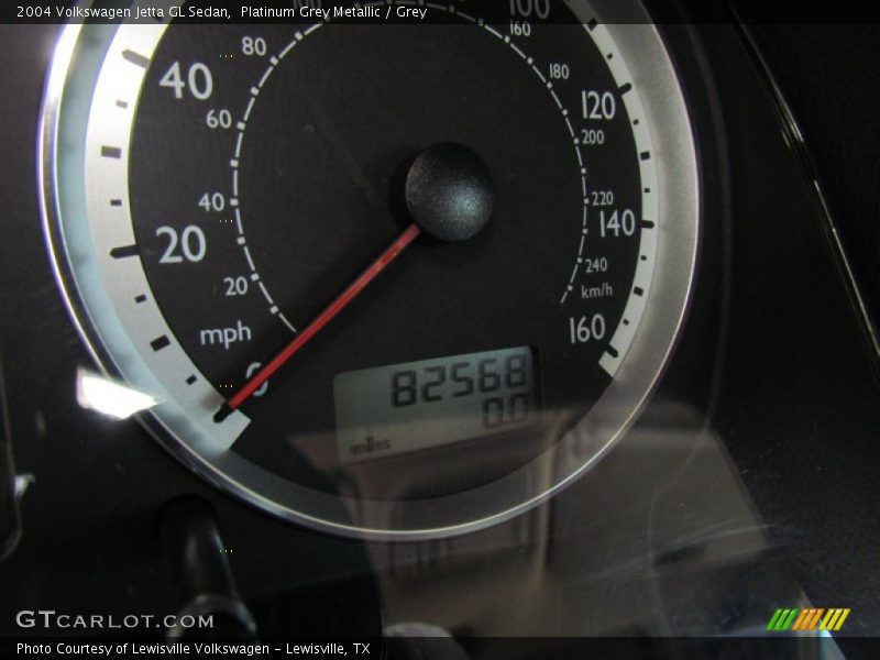 Platinum Grey Metallic / Grey 2004 Volkswagen Jetta GL Sedan