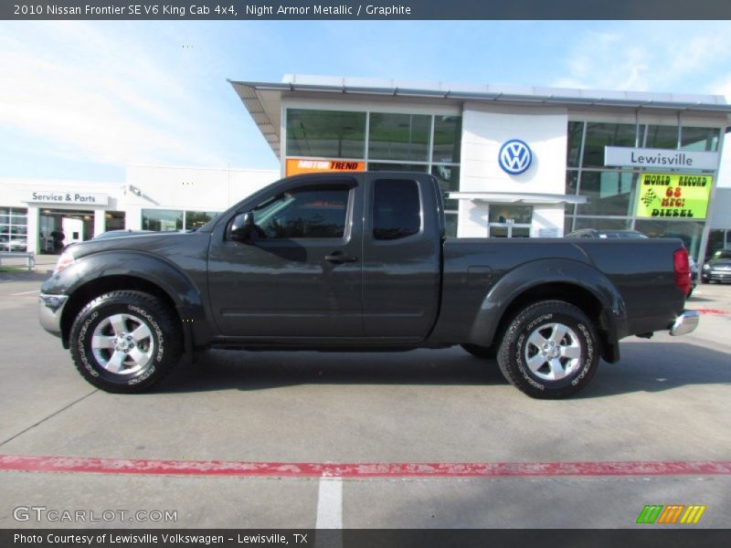 Night Armor Metallic / Graphite 2010 Nissan Frontier SE V6 King Cab 4x4
