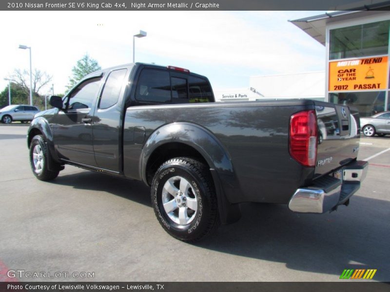 Night Armor Metallic / Graphite 2010 Nissan Frontier SE V6 King Cab 4x4