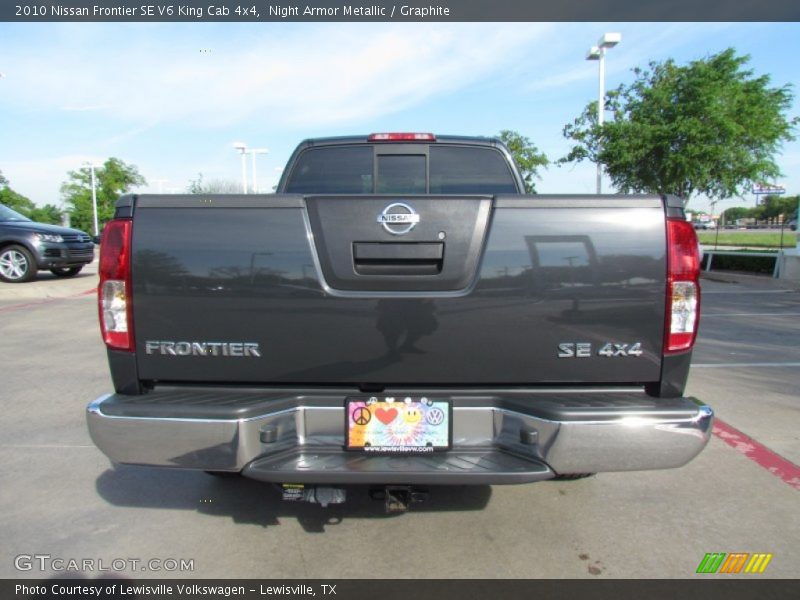 Night Armor Metallic / Graphite 2010 Nissan Frontier SE V6 King Cab 4x4