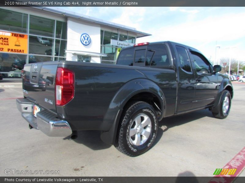 Night Armor Metallic / Graphite 2010 Nissan Frontier SE V6 King Cab 4x4