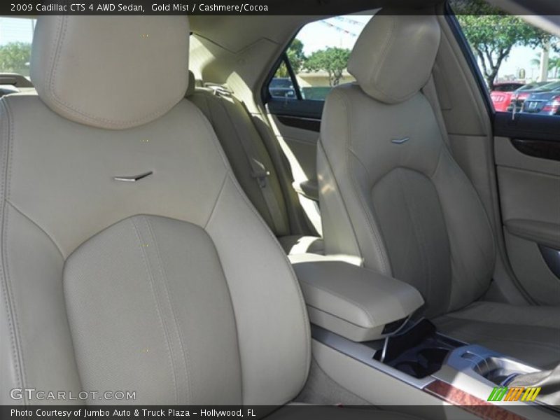 Gold Mist / Cashmere/Cocoa 2009 Cadillac CTS 4 AWD Sedan