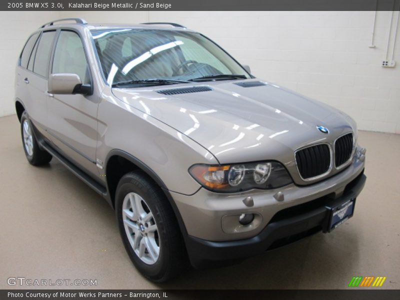 Kalahari Beige Metallic / Sand Beige 2005 BMW X5 3.0i