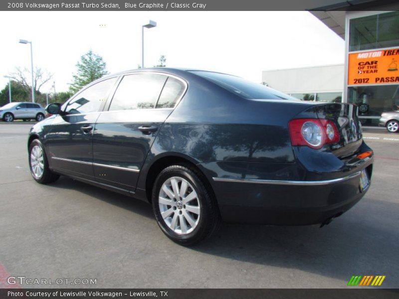 Blue Graphite / Classic Gray 2008 Volkswagen Passat Turbo Sedan