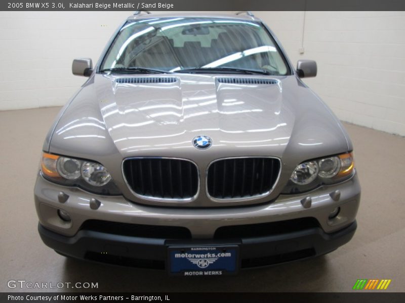 Kalahari Beige Metallic / Sand Beige 2005 BMW X5 3.0i
