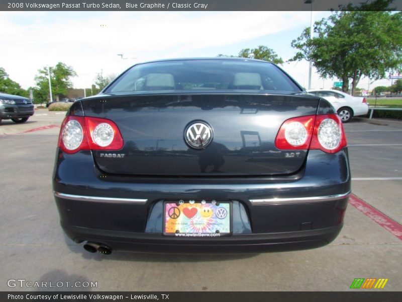Blue Graphite / Classic Gray 2008 Volkswagen Passat Turbo Sedan