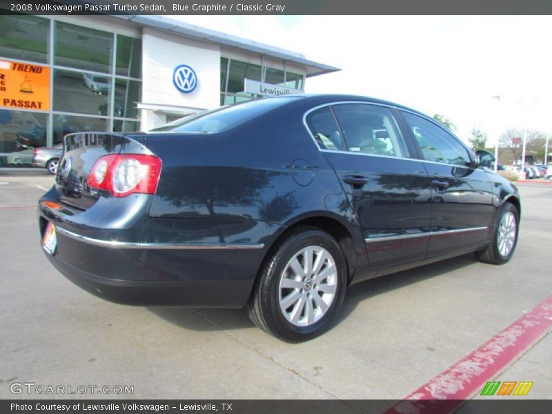 Blue Graphite / Classic Gray 2008 Volkswagen Passat Turbo Sedan