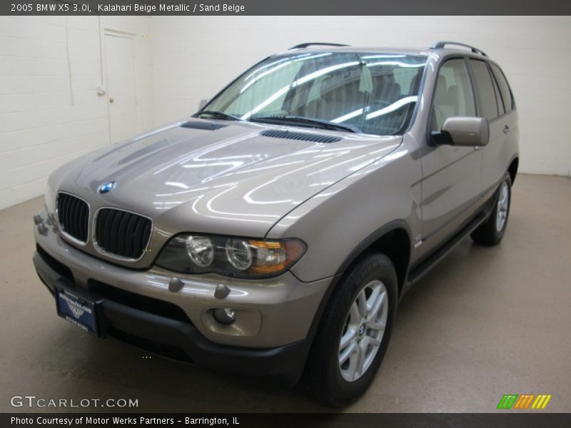 Kalahari Beige Metallic / Sand Beige 2005 BMW X5 3.0i