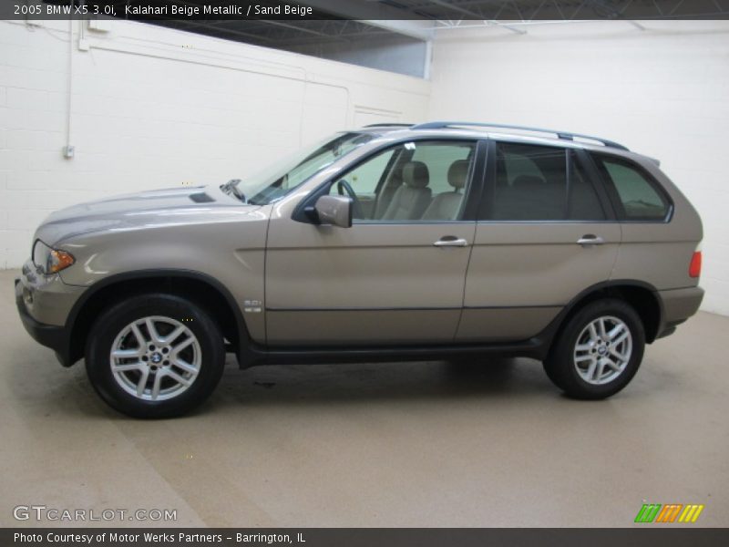 Kalahari Beige Metallic / Sand Beige 2005 BMW X5 3.0i