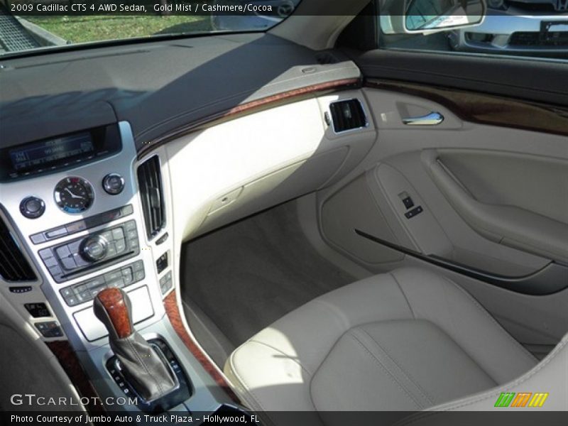 Gold Mist / Cashmere/Cocoa 2009 Cadillac CTS 4 AWD Sedan