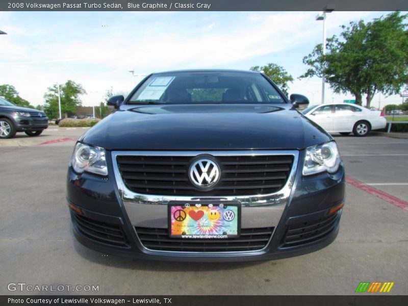 Blue Graphite / Classic Gray 2008 Volkswagen Passat Turbo Sedan