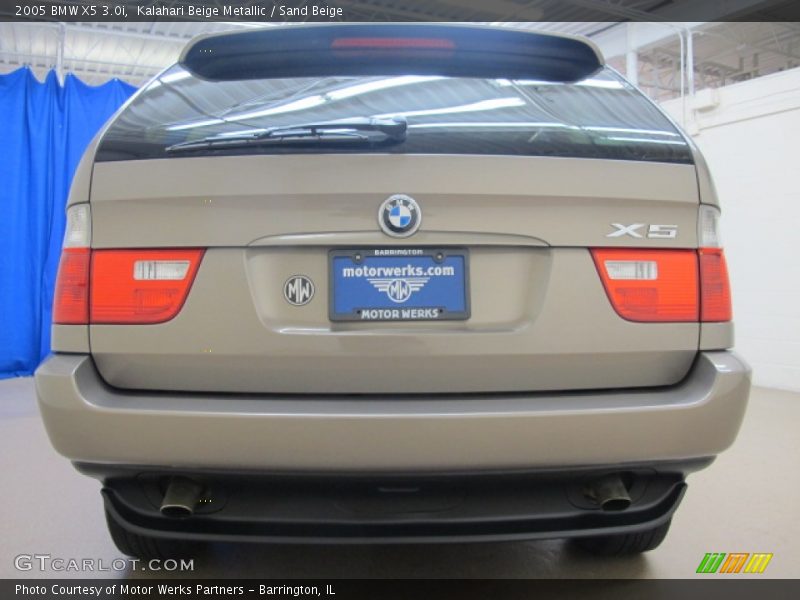 Kalahari Beige Metallic / Sand Beige 2005 BMW X5 3.0i