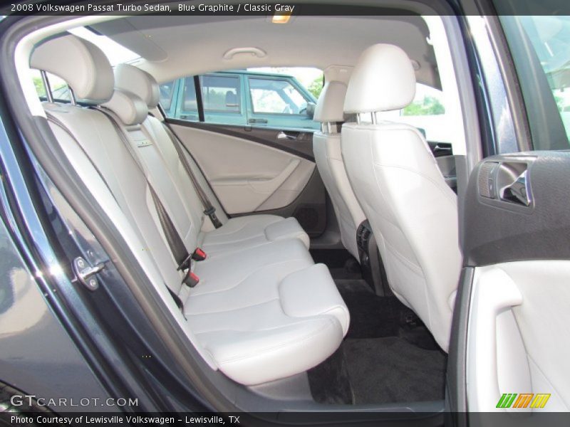 Blue Graphite / Classic Gray 2008 Volkswagen Passat Turbo Sedan