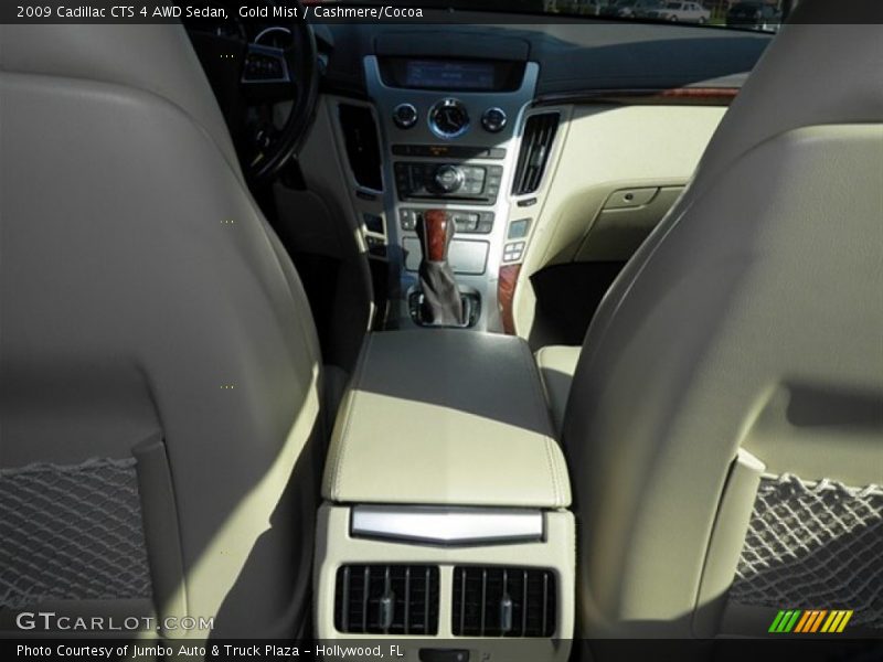 Gold Mist / Cashmere/Cocoa 2009 Cadillac CTS 4 AWD Sedan