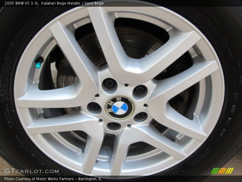 Kalahari Beige Metallic / Sand Beige 2005 BMW X5 3.0i