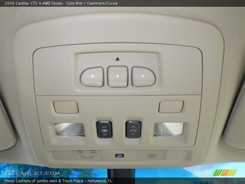 Gold Mist / Cashmere/Cocoa 2009 Cadillac CTS 4 AWD Sedan